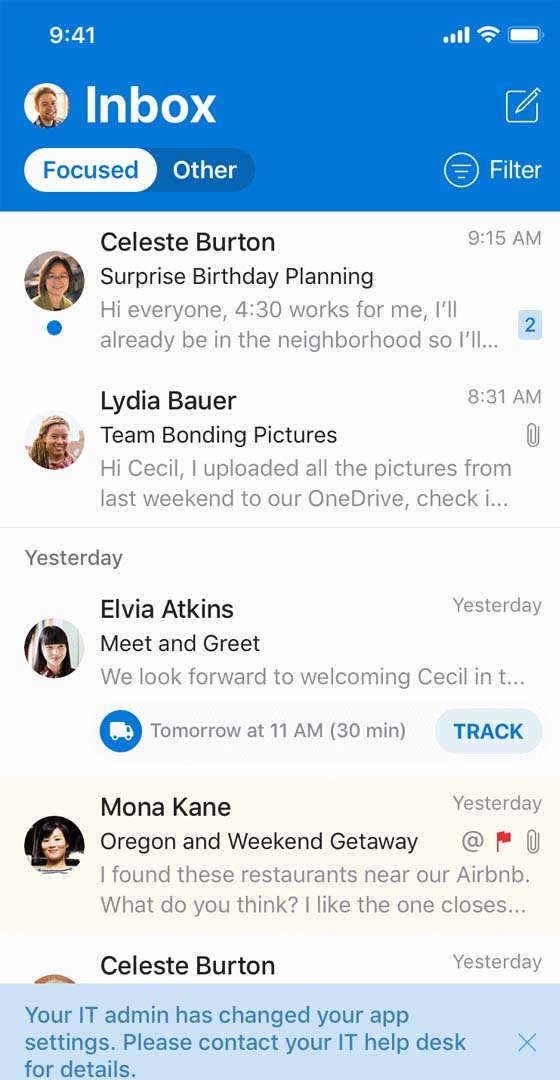 Android ve iPhone için Outlook Mail'i Casusluk ve Hackleme için En İyi Uygulama